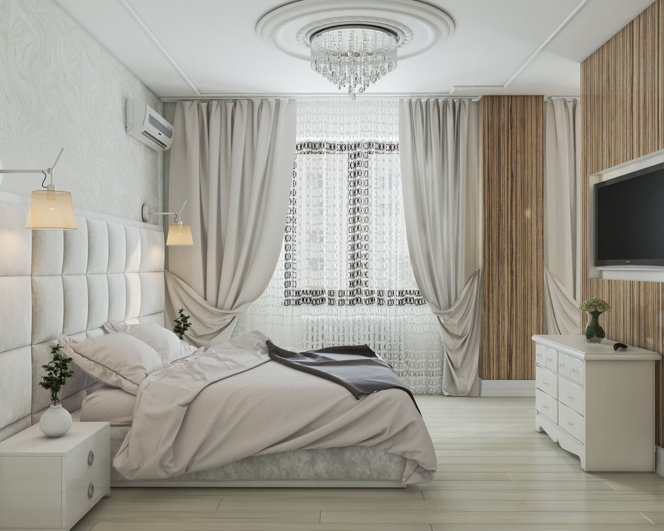 Много света, Mantra_design Mantra_design Kamar Tidur Klasik