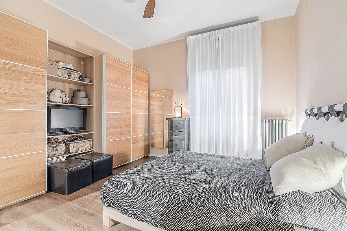 Ristrutturazione appartamento Firenze, Calenzano, Facile Ristrutturare Facile Ristrutturare Modern style bedroom