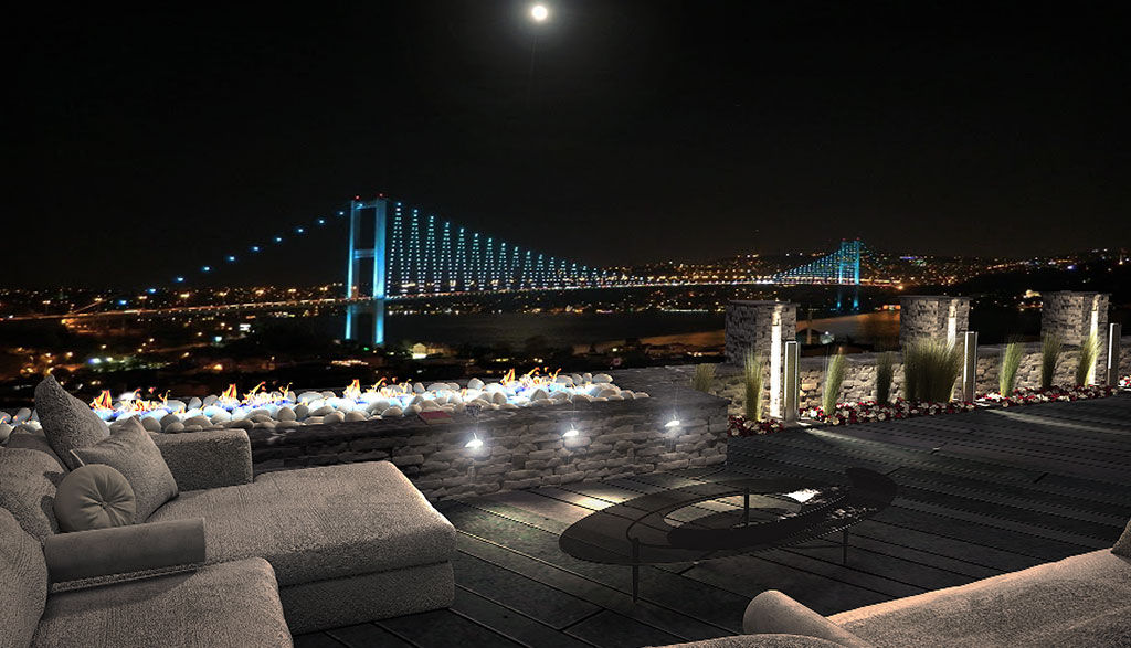 TERAS İSTANBUL, GYA Mimarlık | İç Mimarlık GYA Mimarlık | İç Mimarlık Spazi commerciali Bar & Club