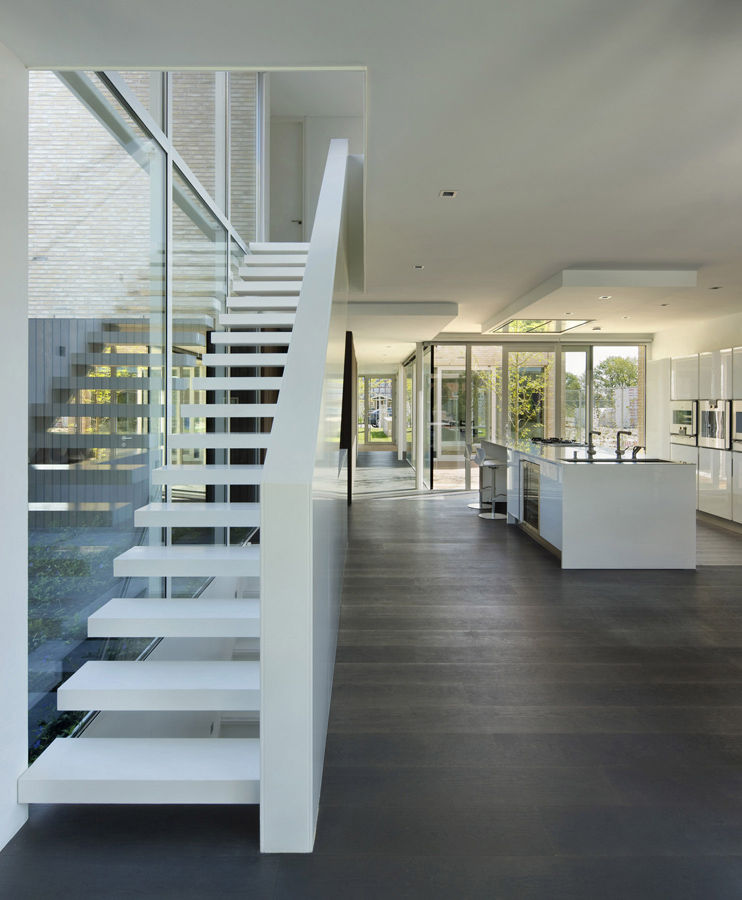 villa N, VAN ROOIJEN ARCHITECTEN VAN ROOIJEN ARCHITECTEN ห้องครัว