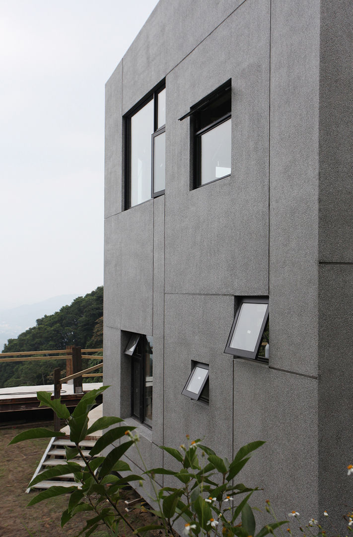 石方山居, 行一建築 _ Yuan Architects 行一建築 _ Yuan Architects モダンな 家