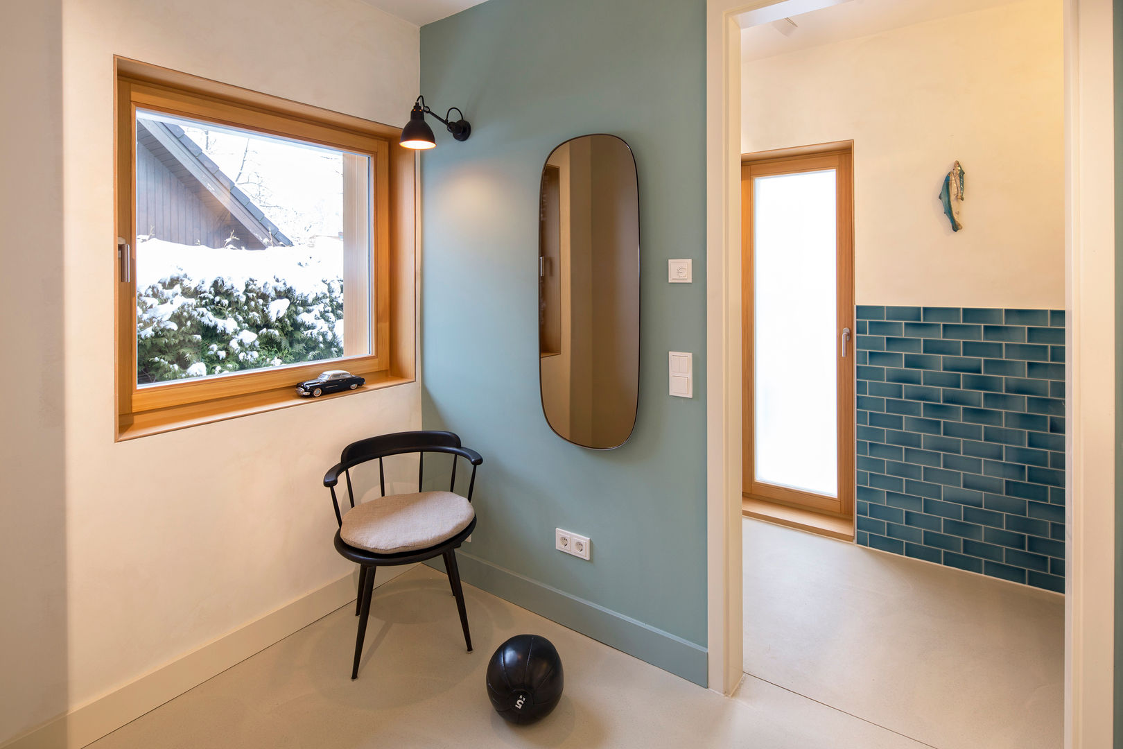 homify Couloir, entrée, escaliers modernes