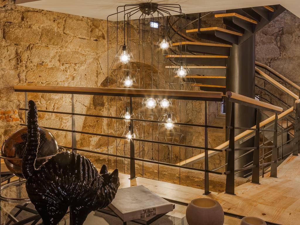 homify Rustic style corridor, hallway & stairs