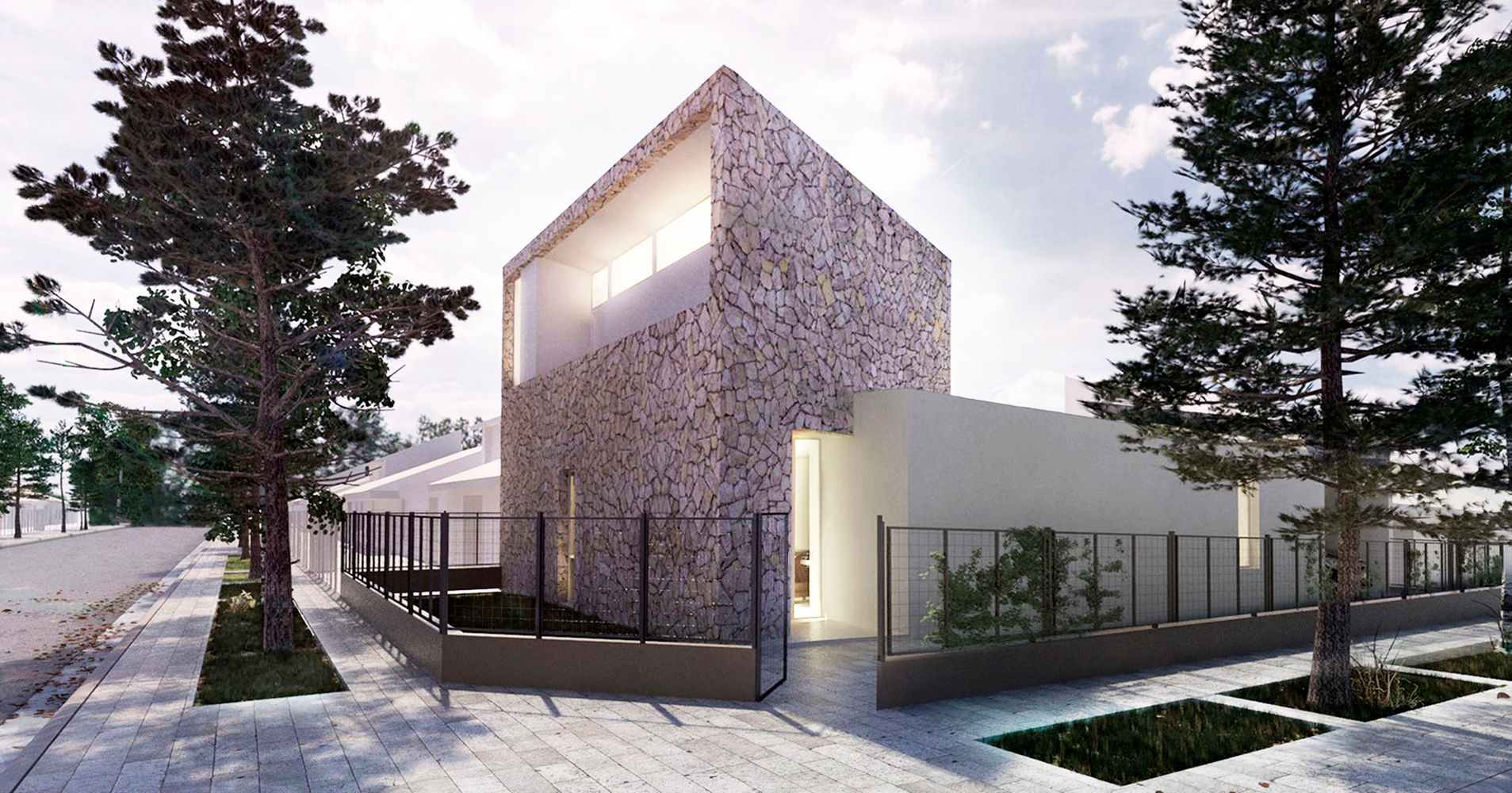 VIVIENDA UNIFAMILIAR EN CIPOLETTI, CCMP Arquitectura CCMP Arquitectura Дома в стиле минимализм