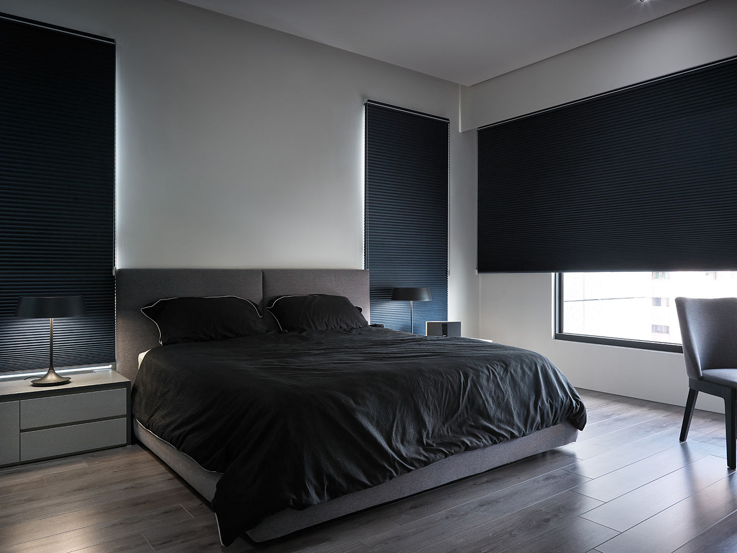 這間房 This House, Taipei Base Design Center Taipei Base Design Center Minimalist bedroom