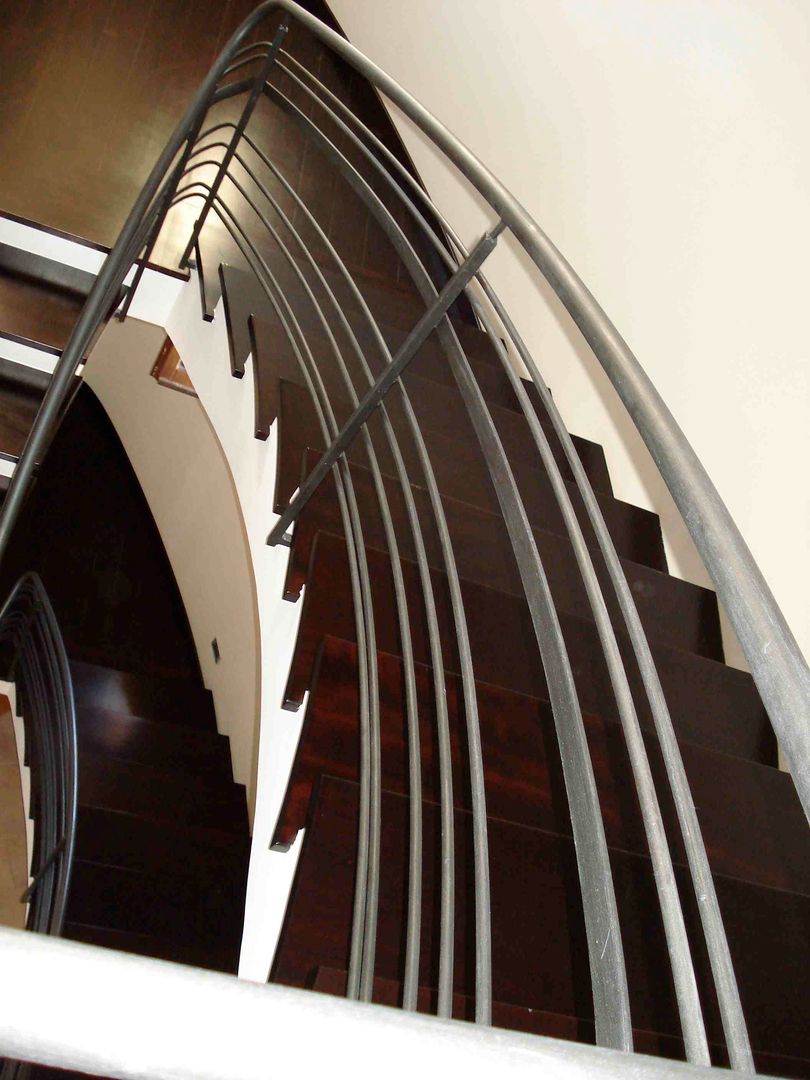 Villa aan zee, MEF Architect MEF Architect Stairs Wood Wood effect Stairs