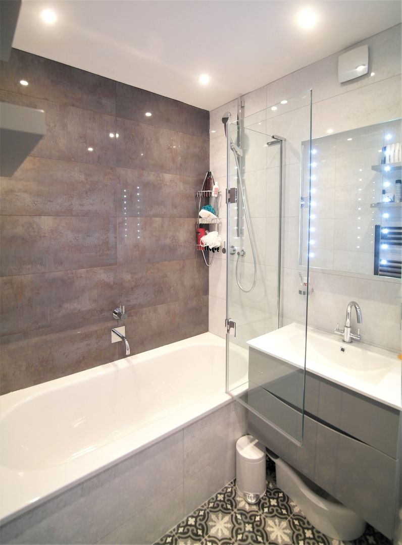 Twickenham, Patience Designs Studio Ltd Patience Designs Studio Ltd Modern bathroom