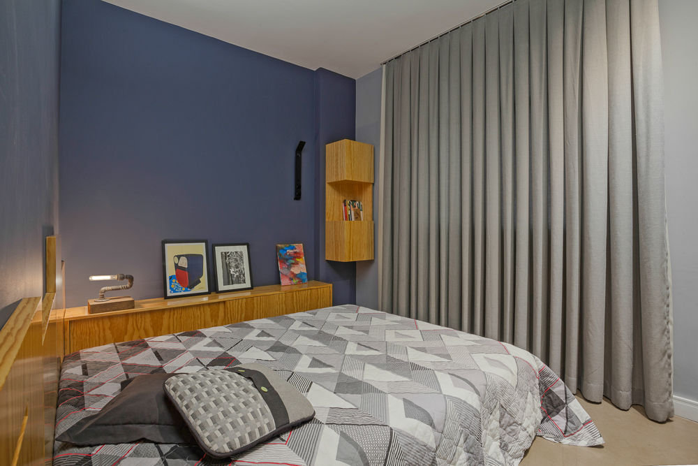 homify Modern Bedroom Wood Wood effect