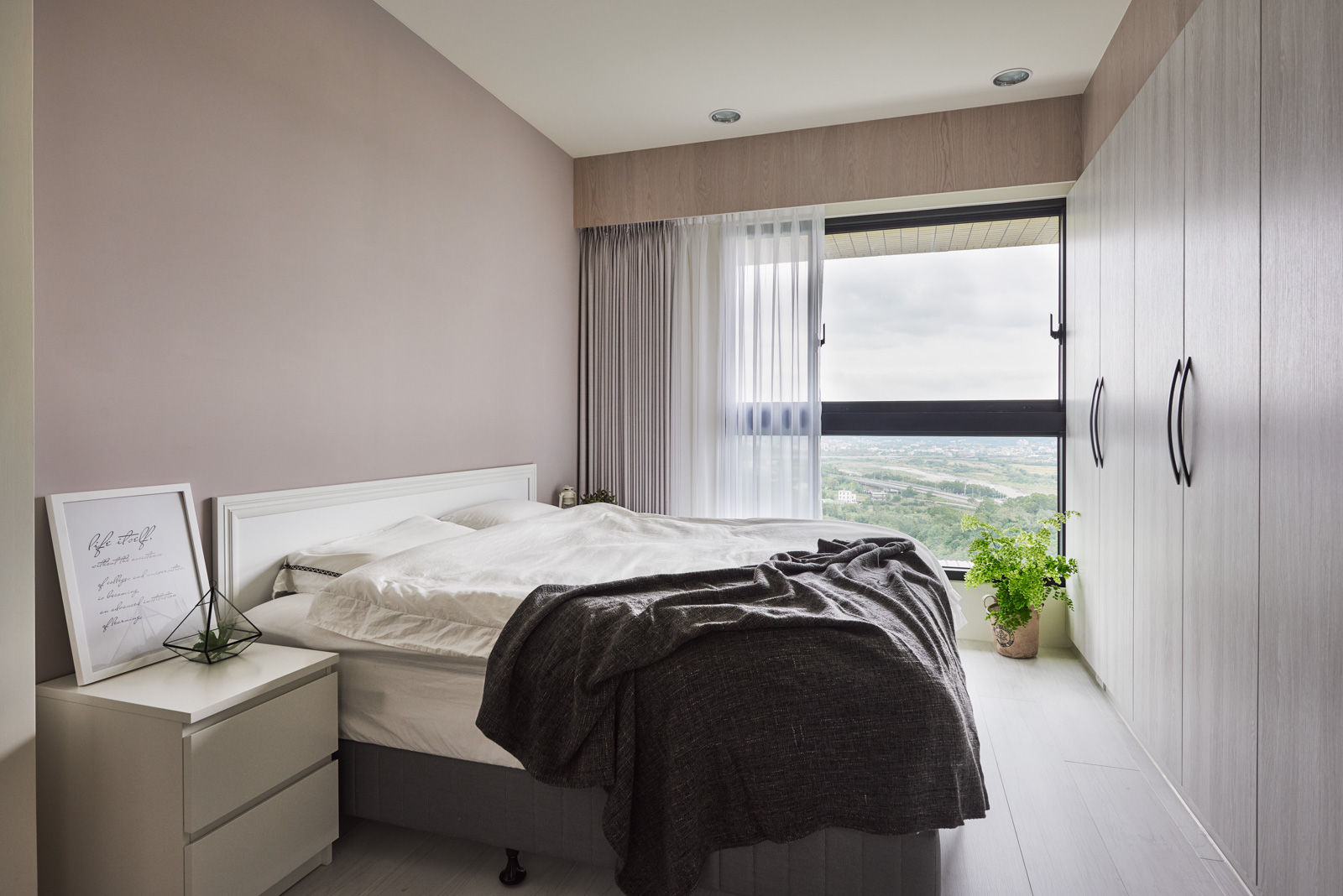 K-HOUSE, 思維空間設計 思維空間設計 Minimalist bedroom