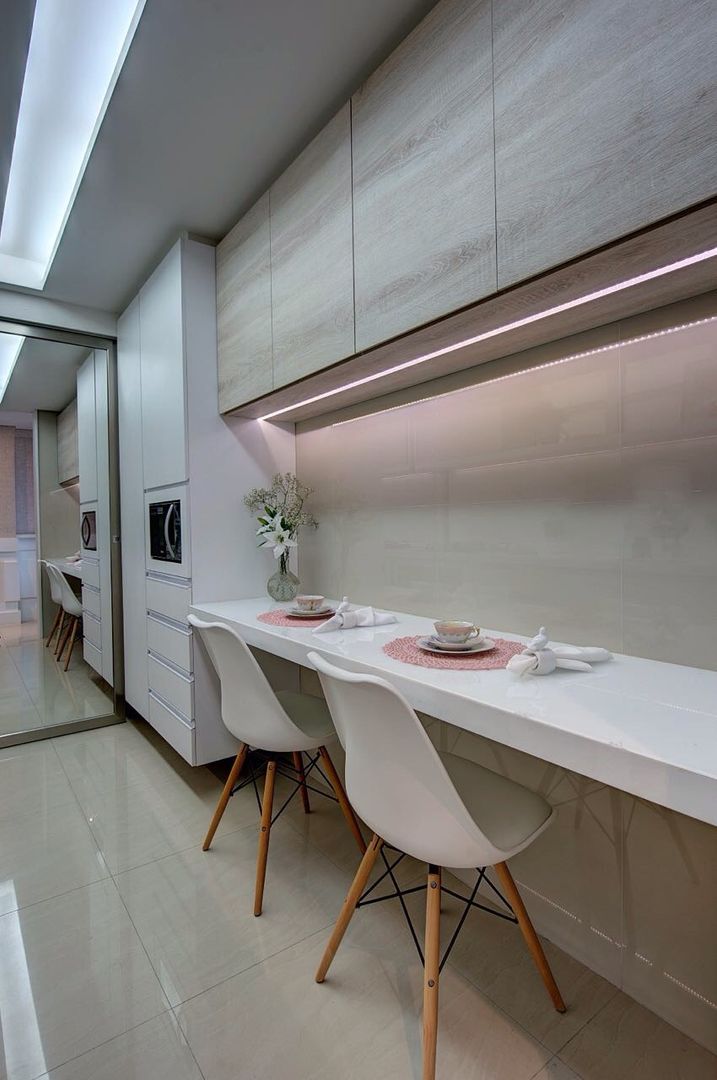 Confira a Decoração Clássica Deste Apartamento em Tons Suaves E Neutros ...