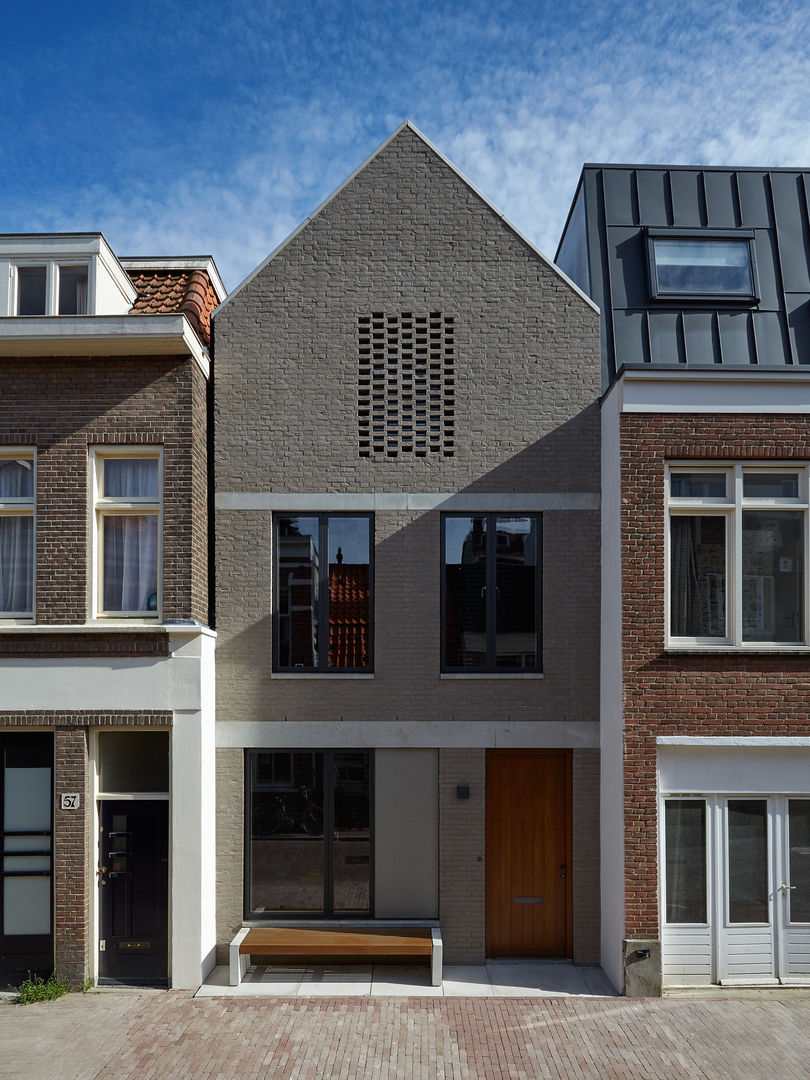 Wenslauer House, 31/44 Architects 31/44 Architects Modern houses amsterdam,brick,house,exterior,concrete,new build,self build