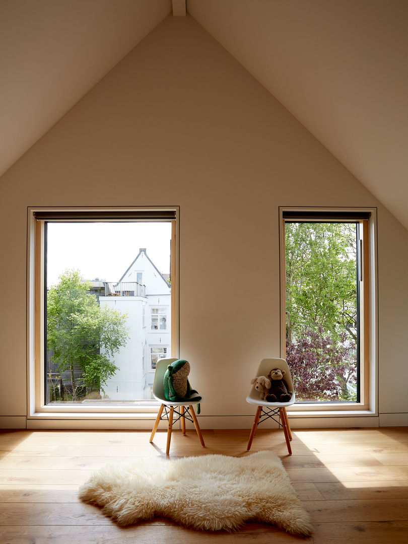 Wenslauer House, 31/44 Architects 31/44 Architects Quartos modernos bedroom,modern,new build,self build,amsterdam,interior