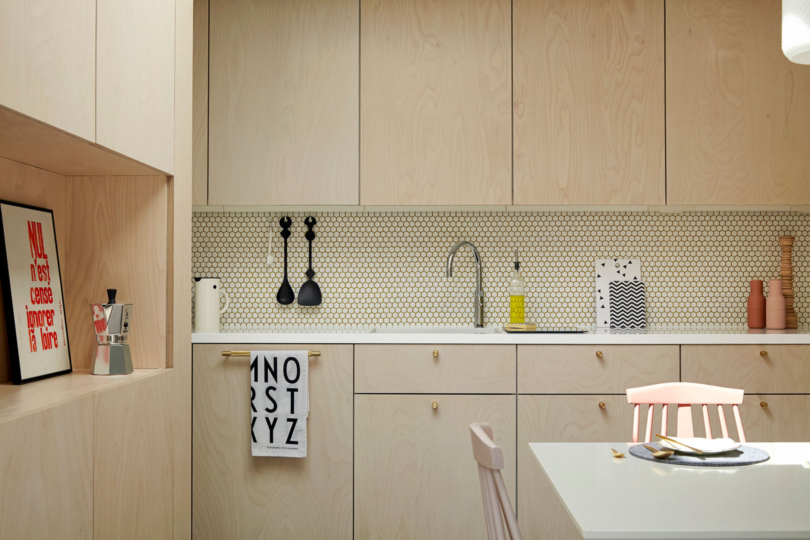 No. 49, 31/44 Architects 31/44 Architects Cozinhas modernas kitchen,modern,worktops,new build,self build