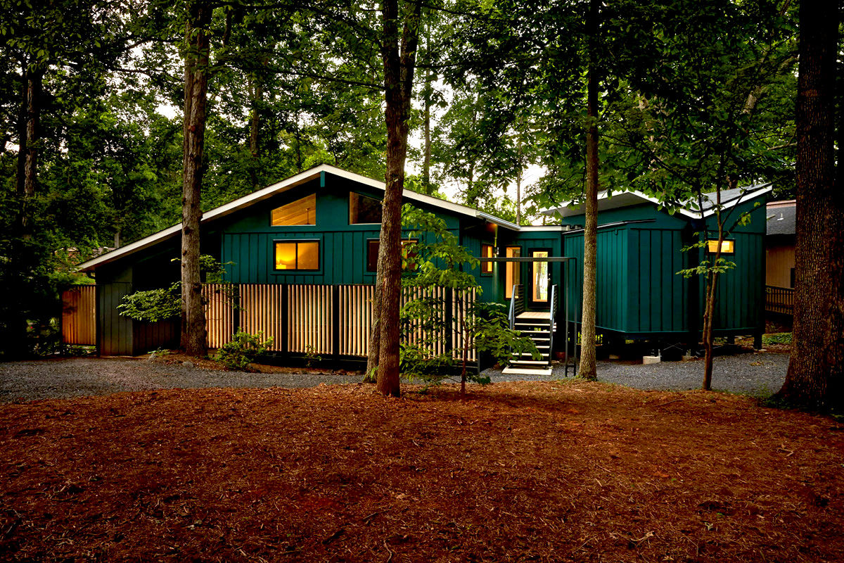 Lake House, KUBE architecture KUBE architecture Casas de estilo moderno