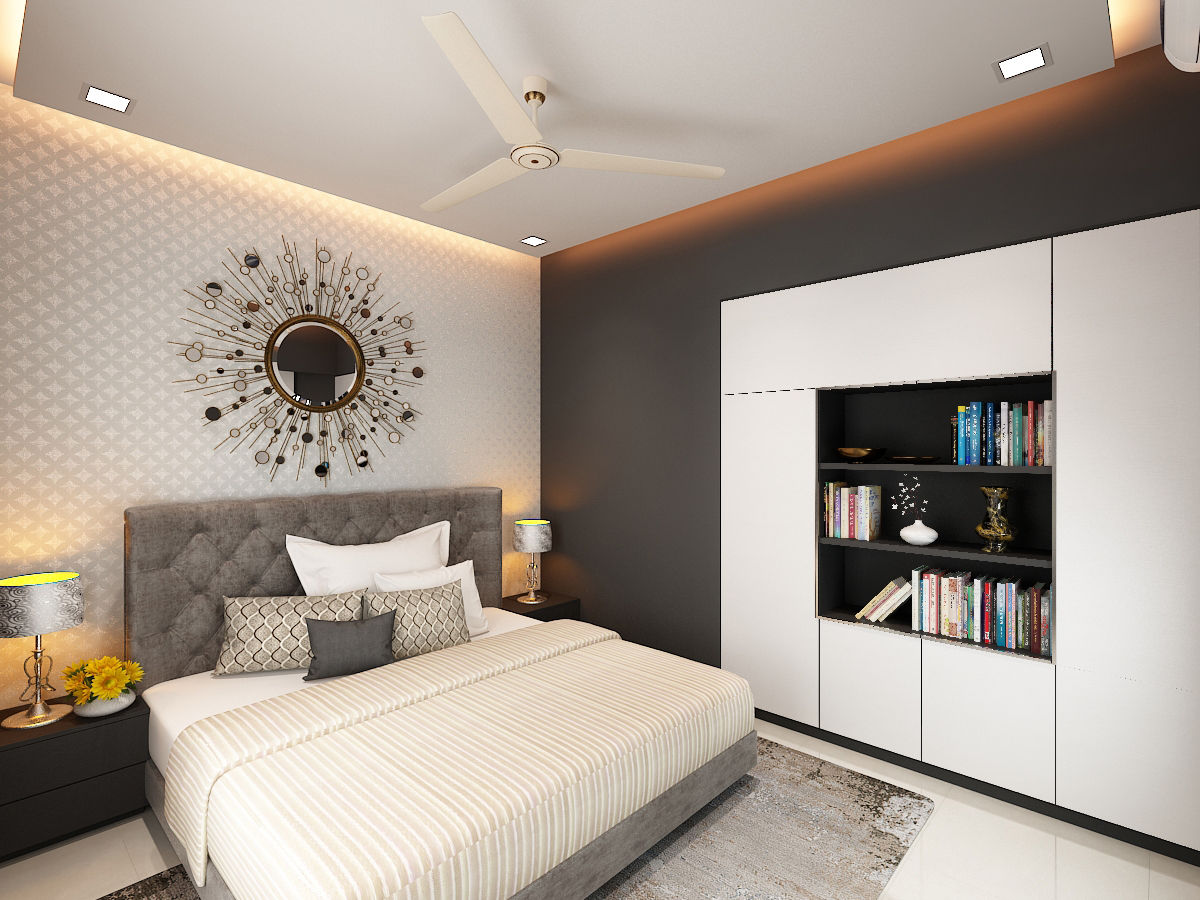 master bedroom homify Bedroom پلائیووڈ