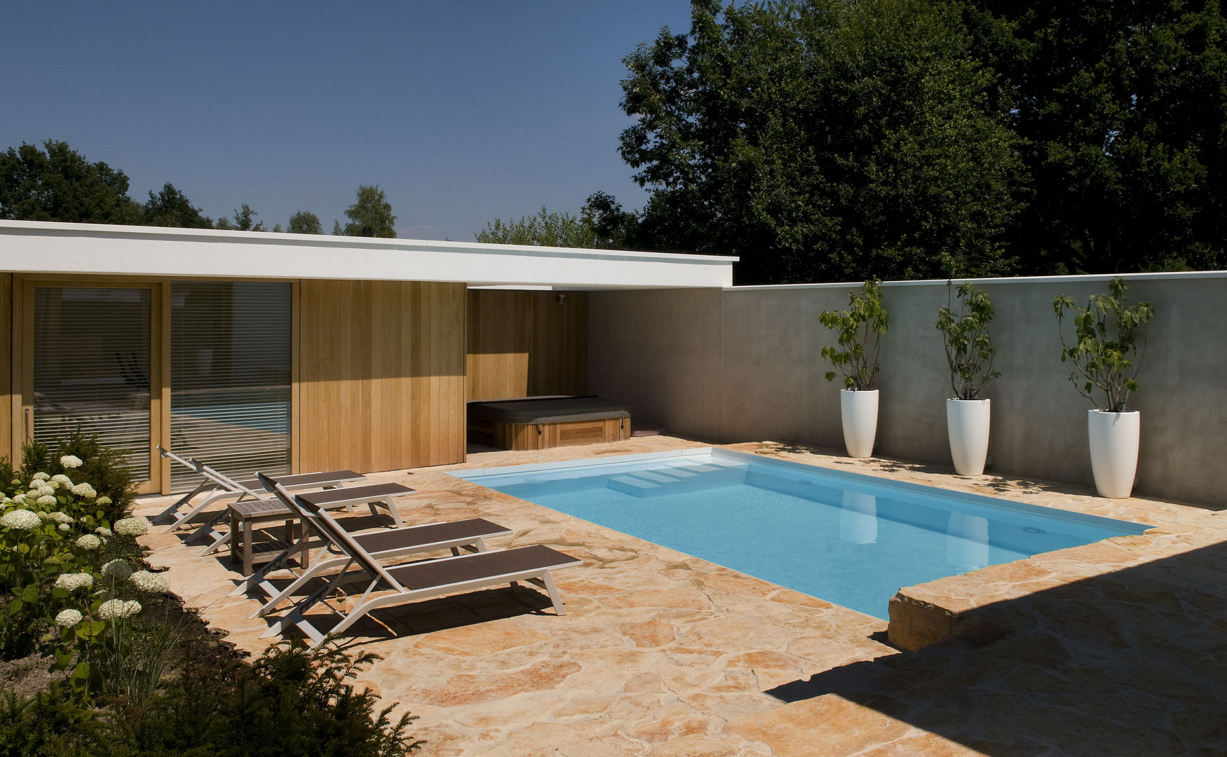 ​Het Witte Huis, WillemsenU WillemsenU Modern pool