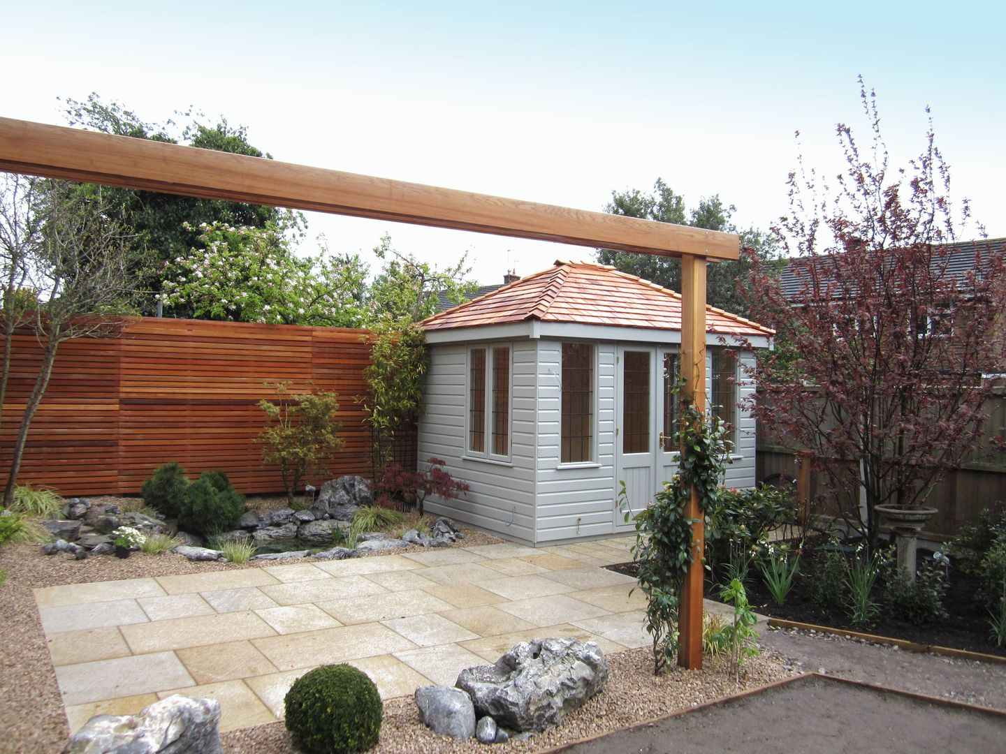 Cley Summerhouse CraneGardenBuildings Гараж в классическом стиле Гаражи