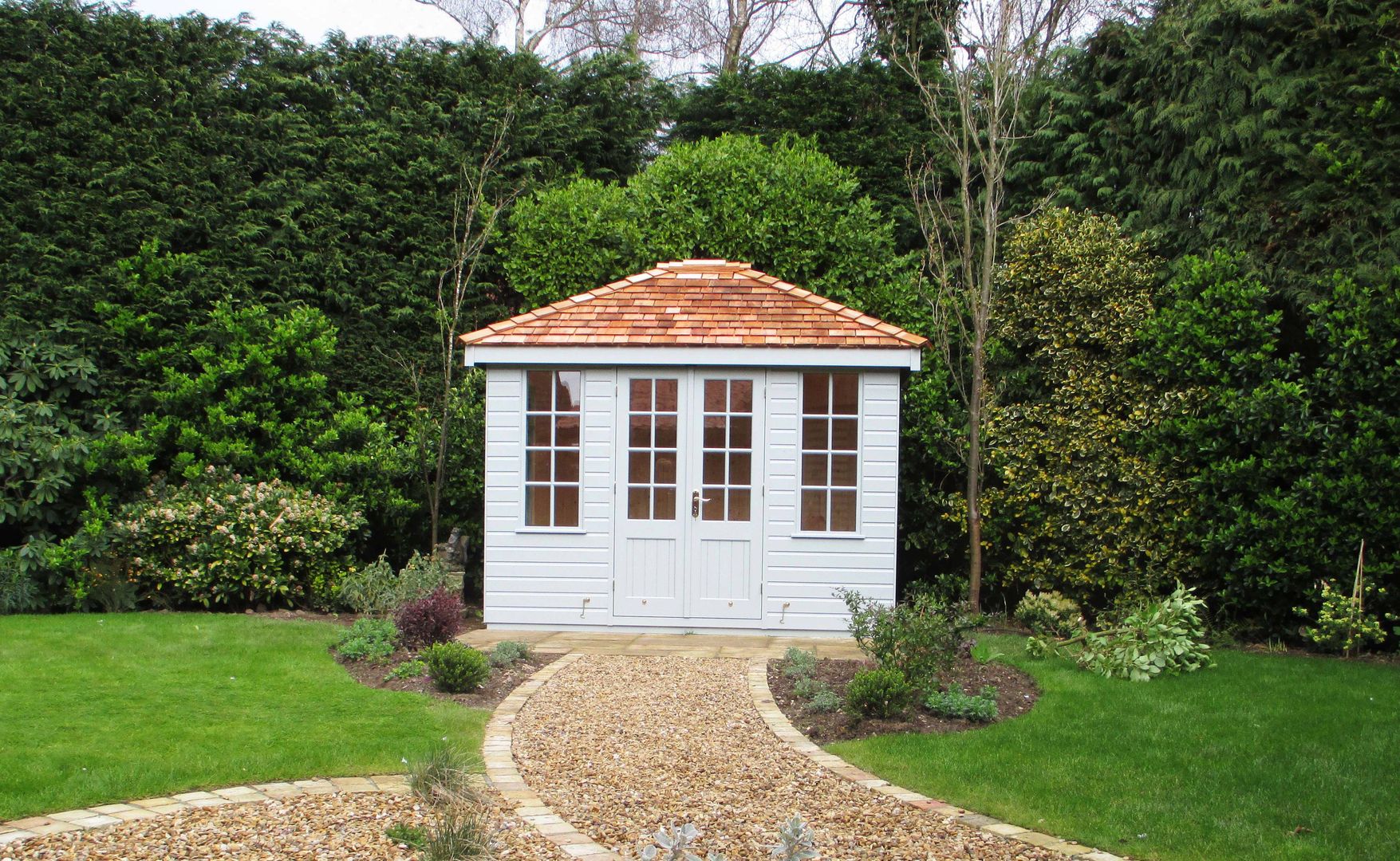 Cley Summerhouse CraneGardenBuildings مرآب~ كراج كراجات