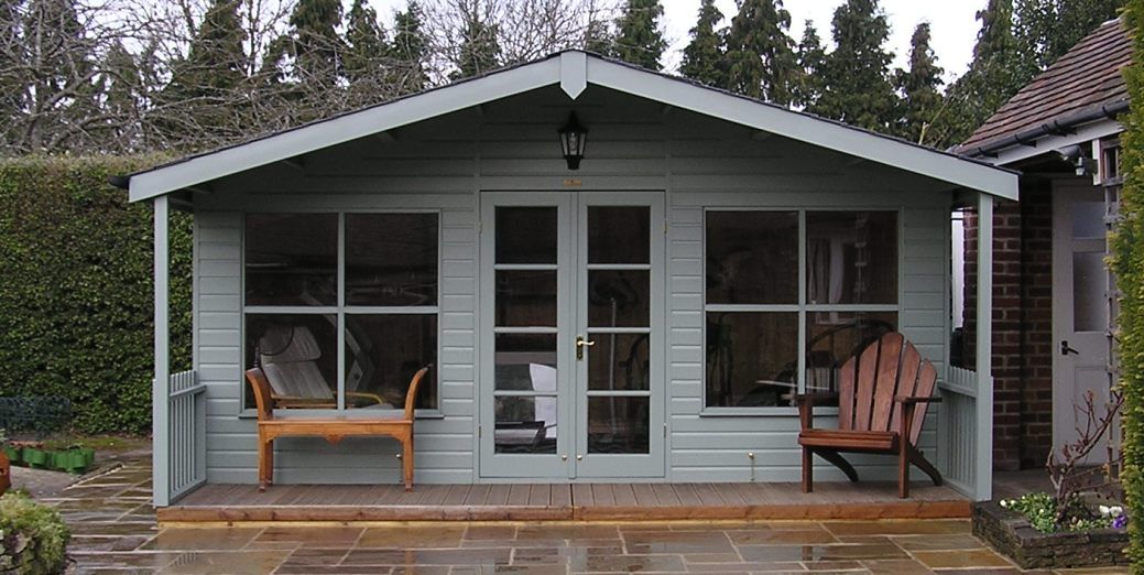 Morston Summerhouse CraneGardenBuildings Classic style garage/shed summerhouse,Garages & sheds