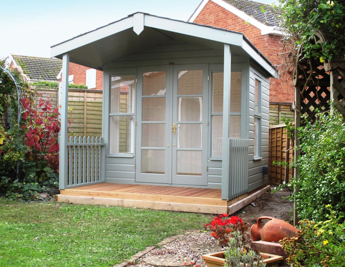 Morston Summerhouse CraneGardenBuildings Classic style garage/shed Garages & sheds