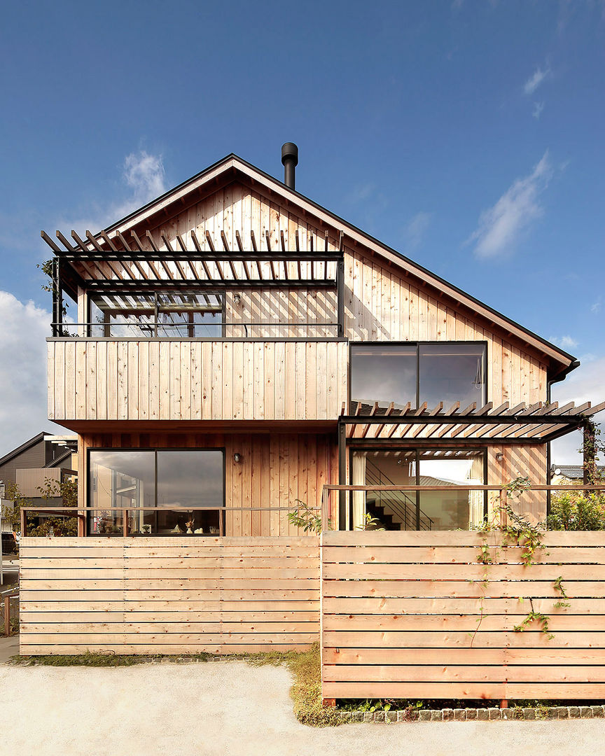 FUN! HOUSE!, こぢこぢ一級建築士事務所 こぢこぢ一級建築士事務所 Casas de estilo escandinavo