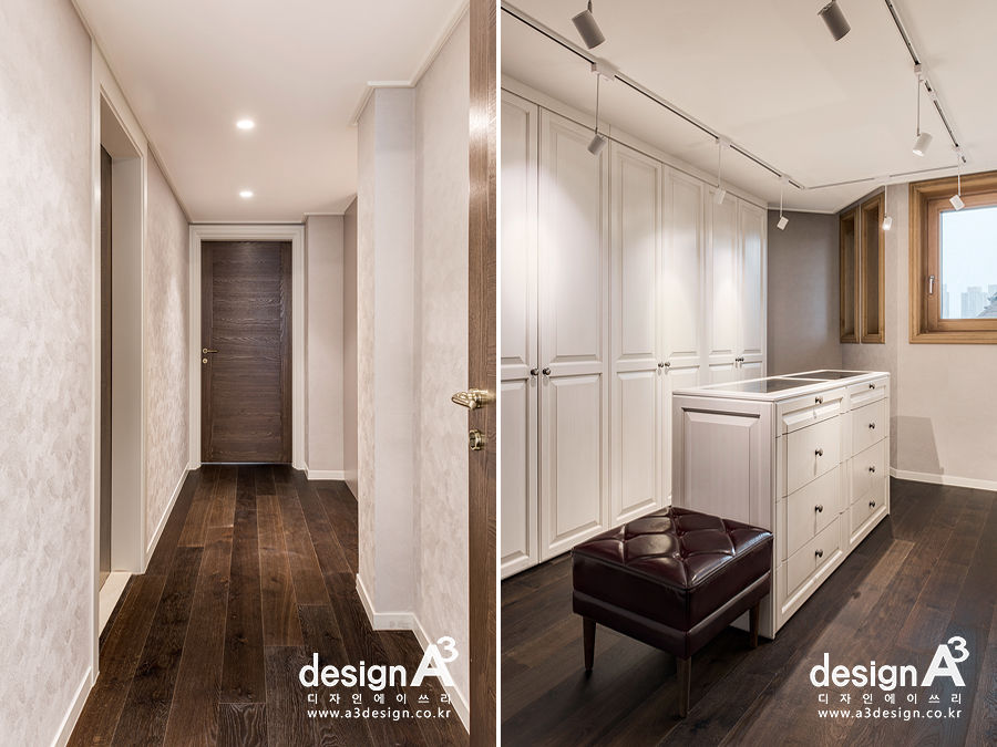 고급스런 클래식의 향연, Design A3 Design A3 Vestidores y placares de estilo clásico