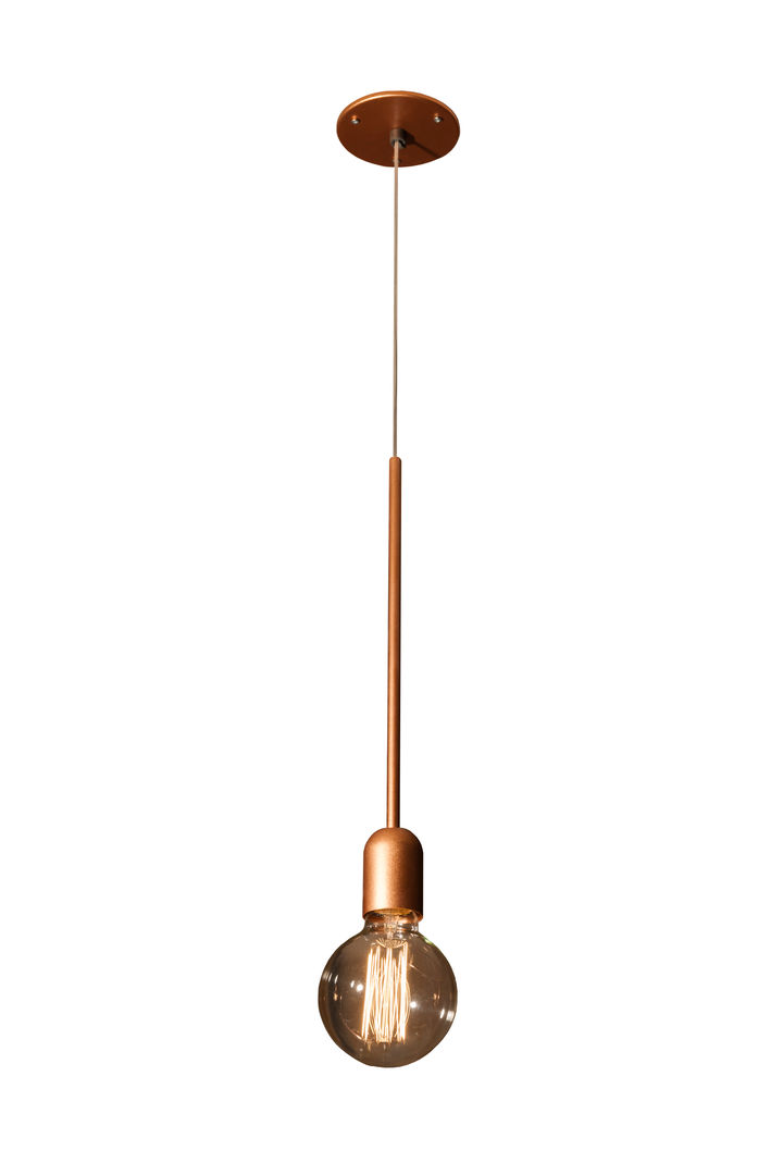 B.LOFT lamps, B.loft B.loft Minimalist corridor, hallway & stairs Copper/Bronze/Brass Lighting