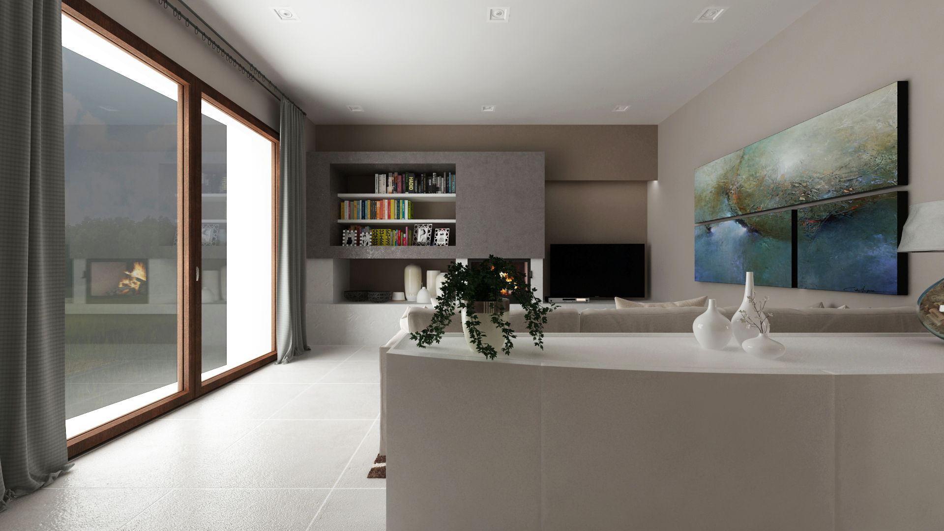 Casa AA, De Vivo Home Design De Vivo Home Design Modern living room