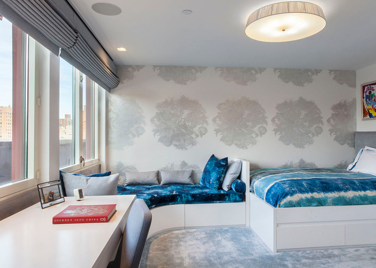 W 87th St Penthouse, Eisner Design Eisner Design Modern Bedroom bedroom