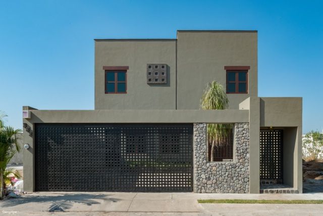 CASA MARMOL, LUIS GRACIA ARQUITECTURA + DISEÑO LUIS GRACIA ARQUITECTURA + DISEÑO Modern Evler