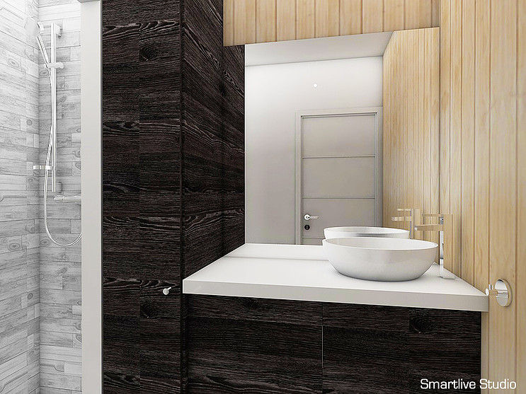 homify Modern bathroom