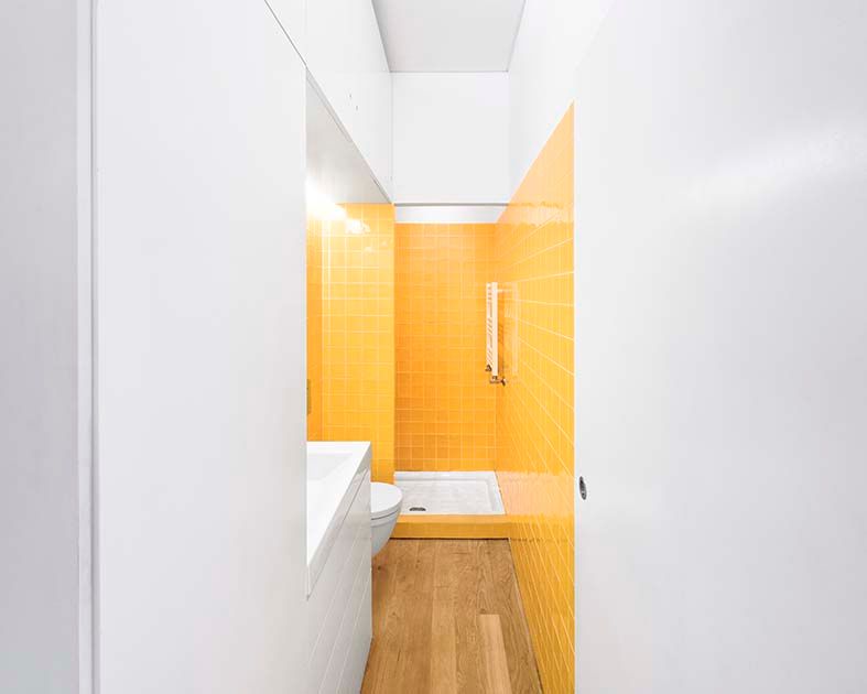 Apartamento em Belém, Tiago Filipe Santos - Arquitetura Tiago Filipe Santos - Arquitetura Salle de bain minimaliste