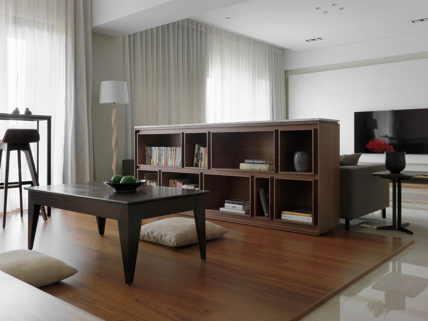 ​l 河岸邊邊 l, 賀澤室內設計 HOZO_interior_design 賀澤室內設計 HOZO_interior_design Moderne studeerkamer