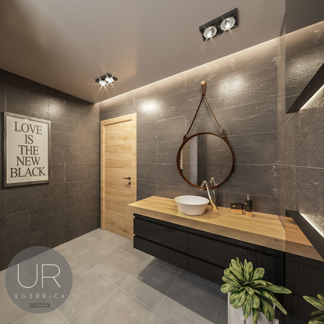 homify Modern bathroom Ceramic