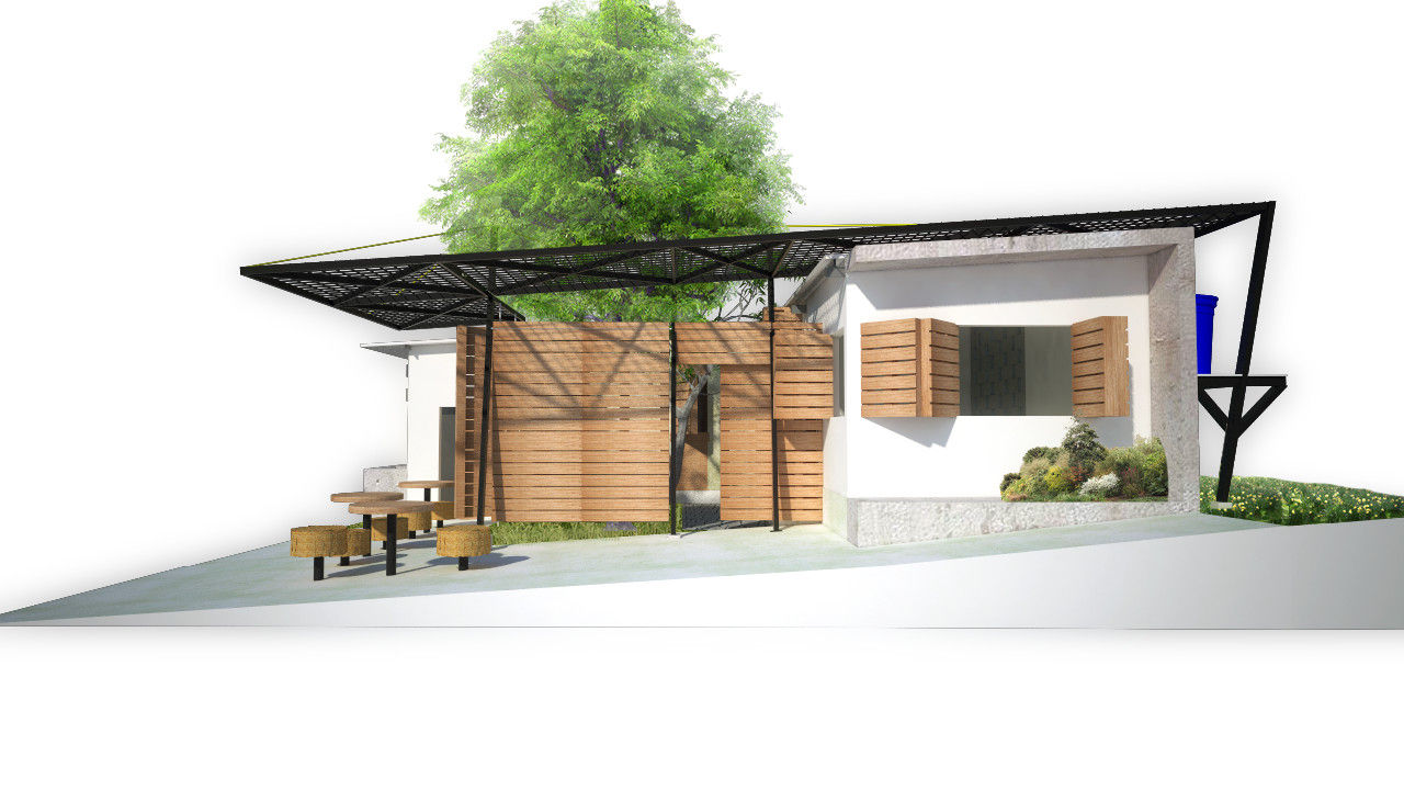 Casa Plaza (Vivienda Barrial Productiva), Taller de Desarrollo Urbano Taller de Desarrollo Urbano 미니멀리스트 주택