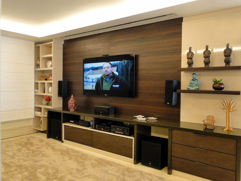 homify Salas multimedia modernas