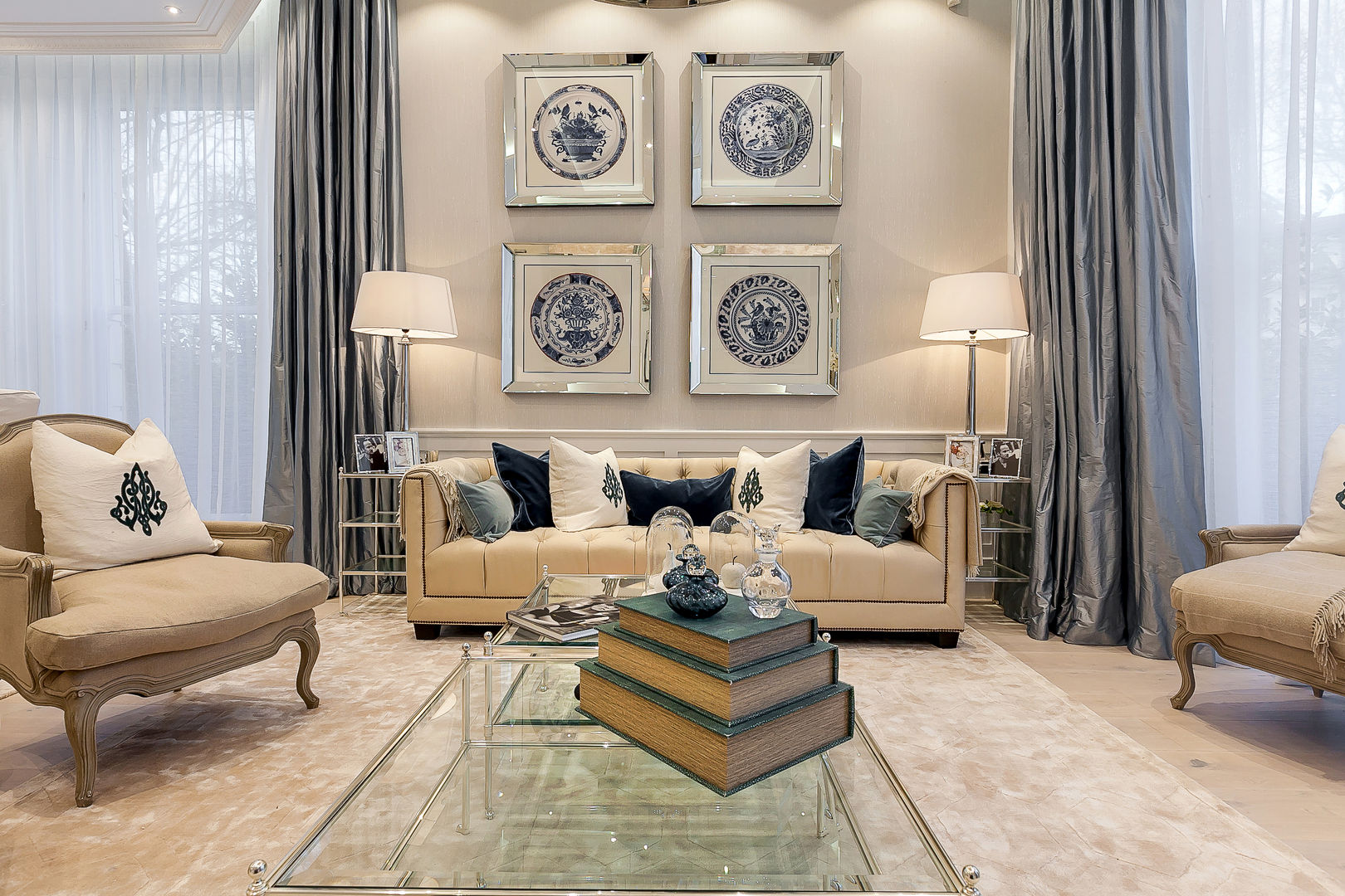 House renovation in Holland park, APT Renovation Ltd APT Renovation Ltd Living room Marble