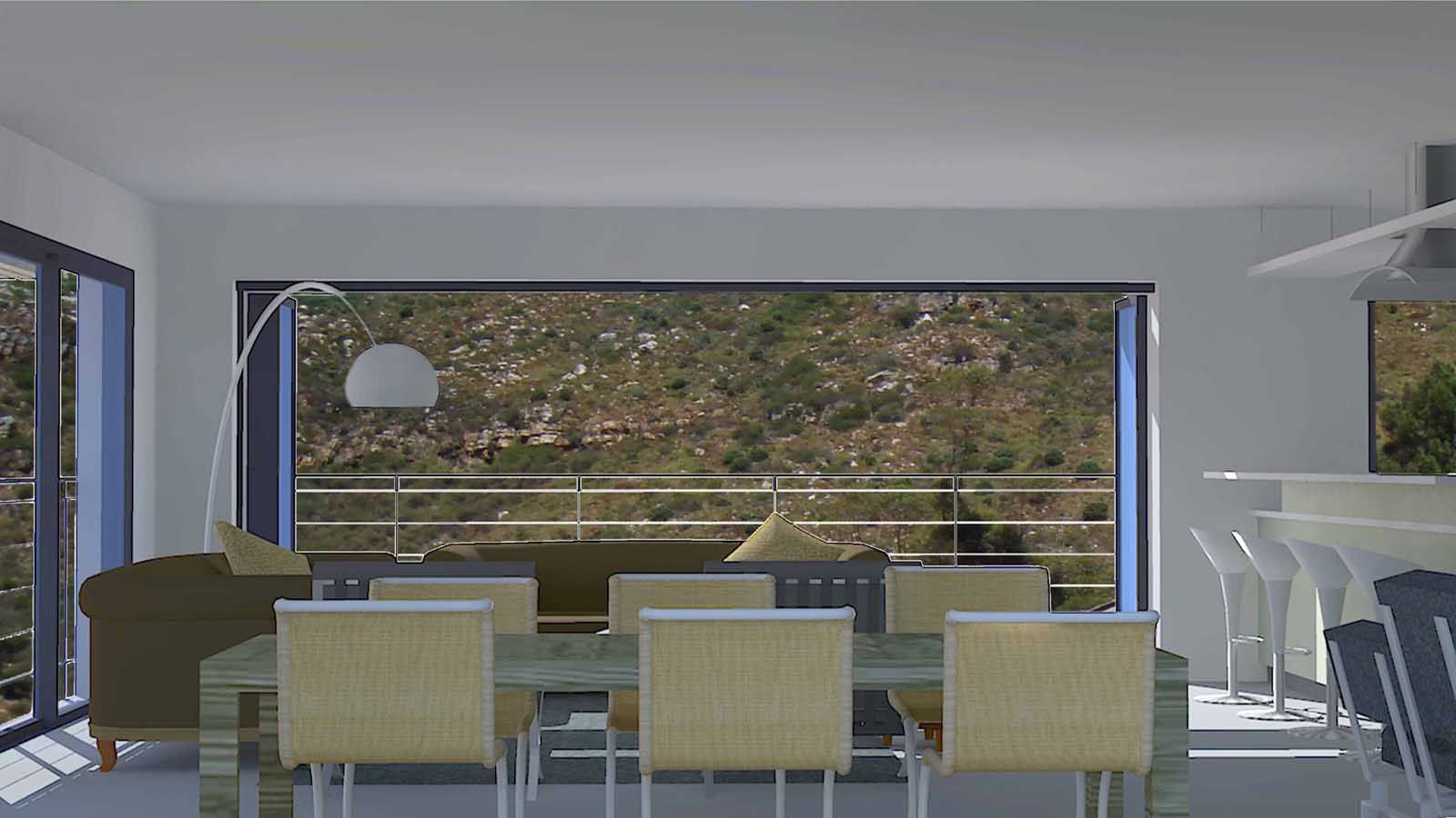 House alteration project in Hout Bay 2011, Till Manecke:Architect Till Manecke:Architect Comedores de estilo moderno