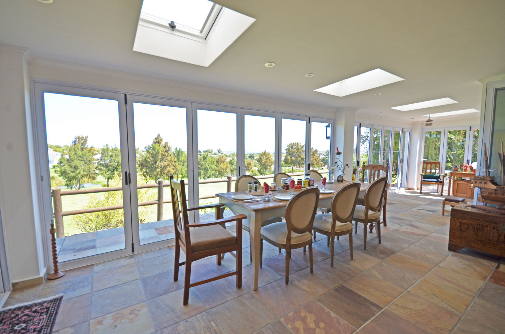 dining room terrace Till Manecke:Architect Dining room