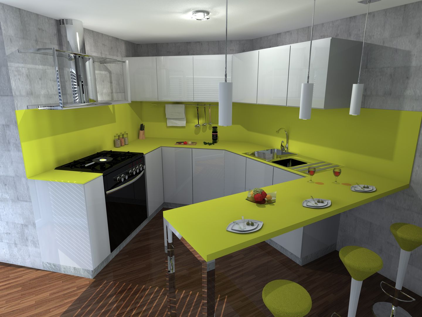 homify Cuisine minimaliste Garde-manger