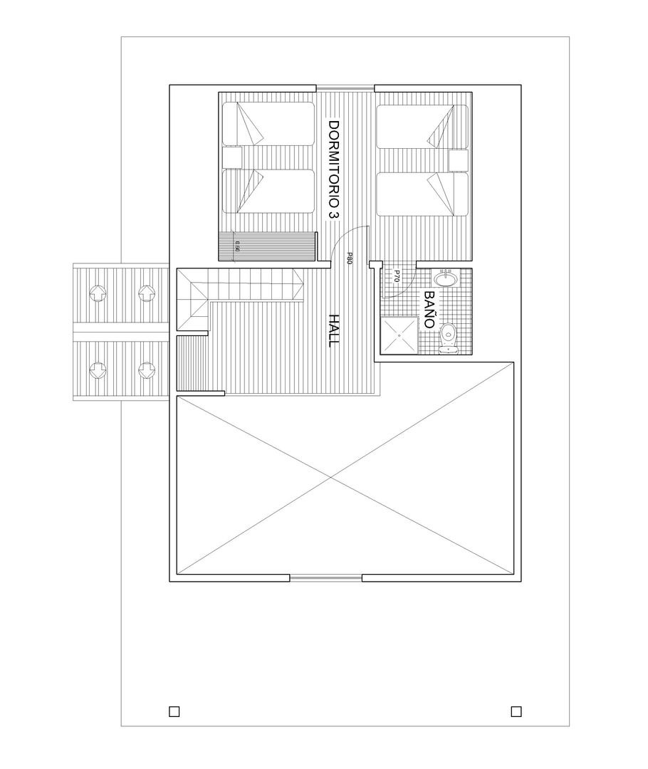 Cabaña Ñancul, Arquitectura y Construcción Chinquel Arquitectura y Construcción Chinquel Chambre rustique Bois Effet bois