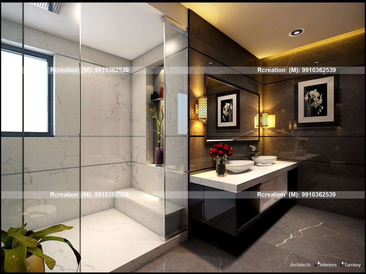 homify Modern bathroom