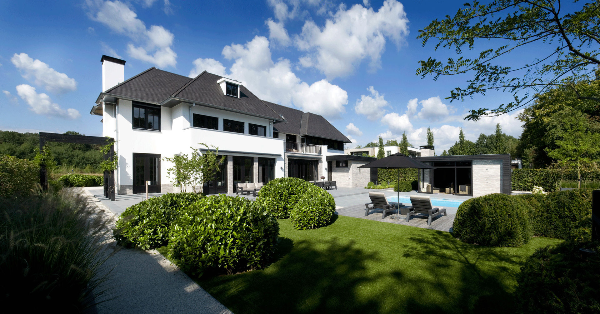 In de Wolken., Heart for Gardens. Heart for Gardens. Modern style gardens