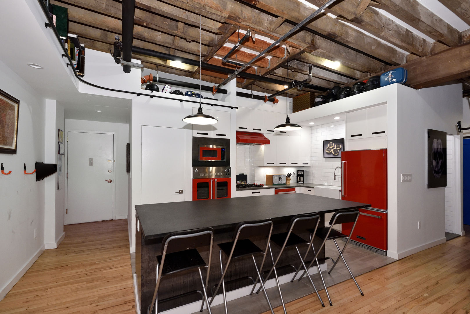 Renovation at 29 Tiffany , KBR Design and Build KBR Design and Build Industrial style kitchen