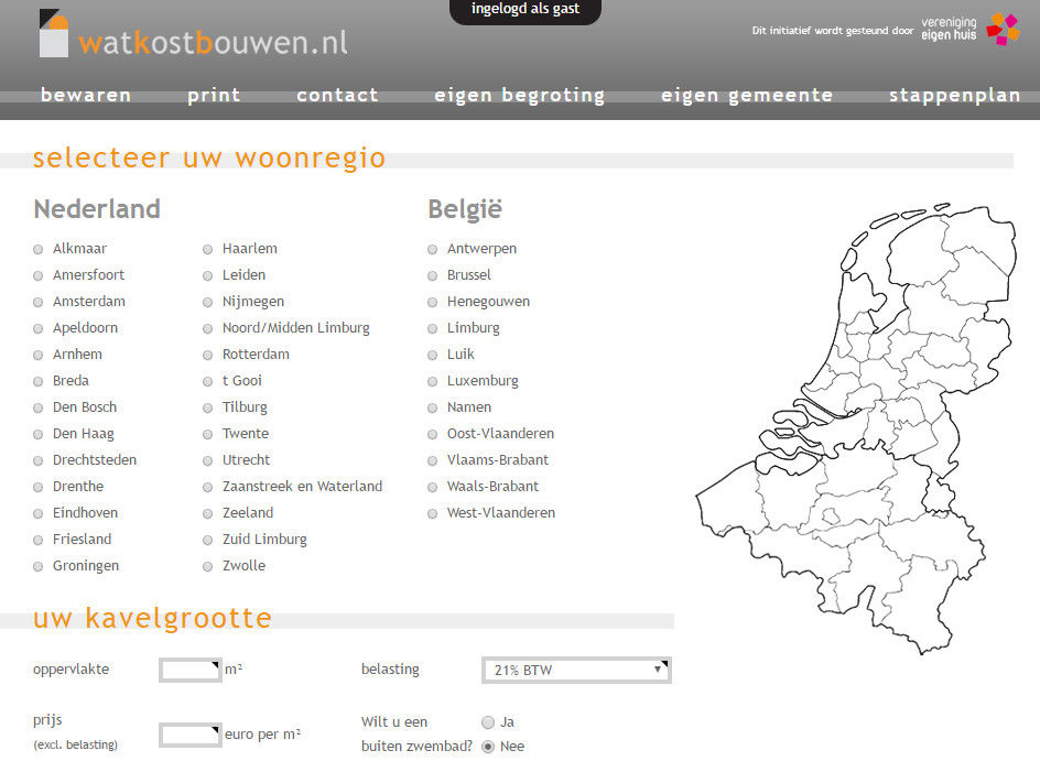 Wat kost een huis voor mij?, watkostbouwen.nl watkostbouwen.nl