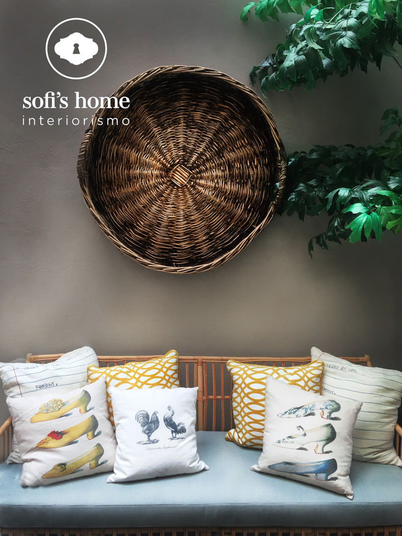 Muebles y accesorios de jardin. Sofi´s Home interiorismo Jardines de estilo moderno Mobiliario