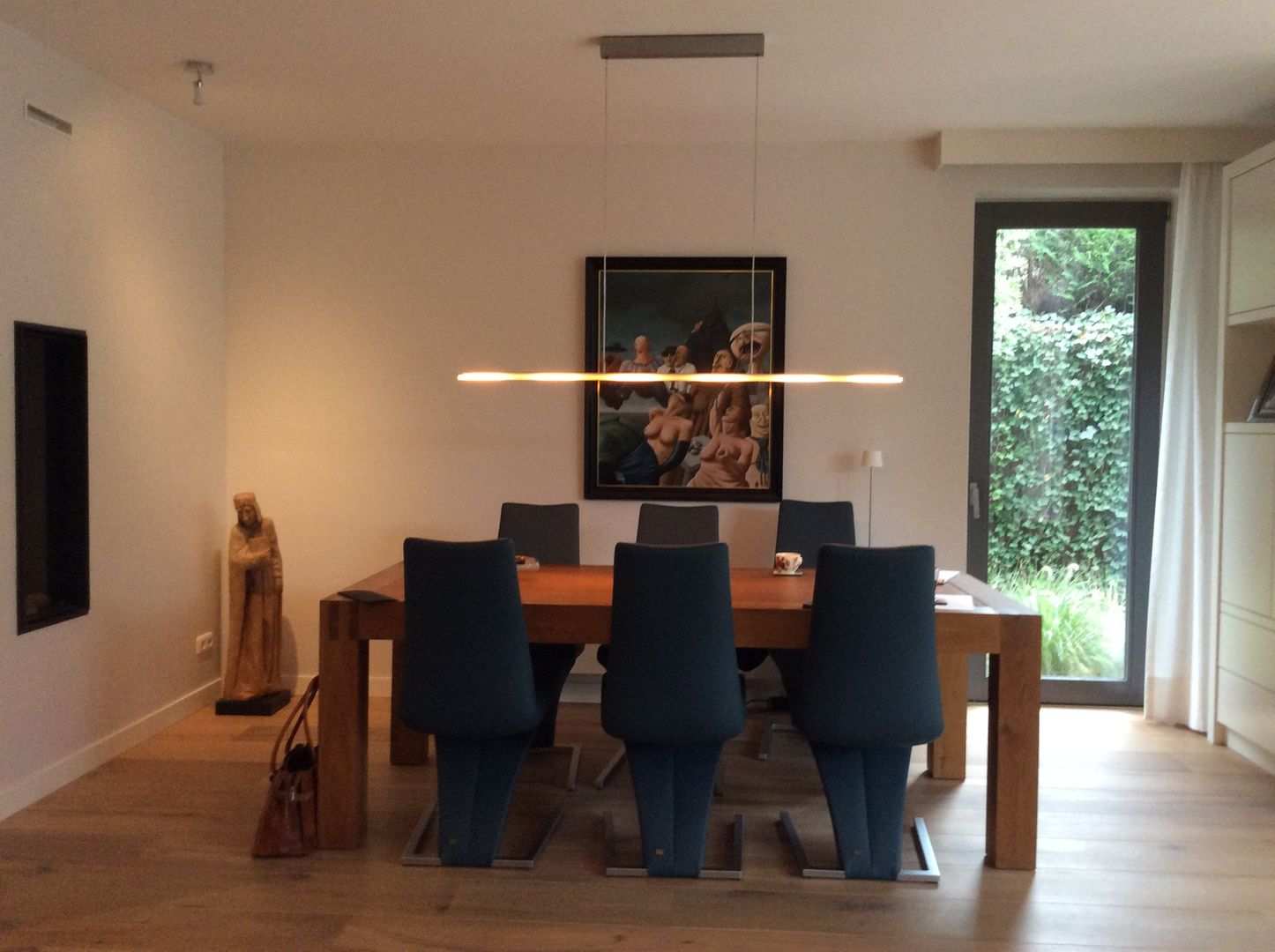 Uitbreiding Villa in Laren, 2 troeven in 1, Studio Inside Out Studio Inside Out Dining room لکڑی Wood effect