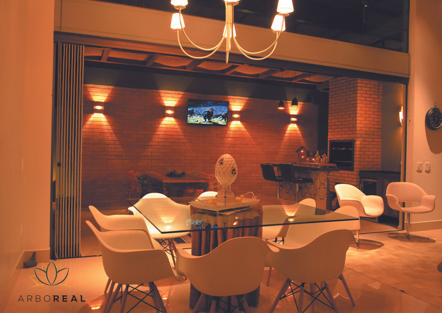 Base de Guarantã de tronco para Mesa de Jantar, ArboREAL Móveis de Madeira ArboREAL Móveis de Madeira Rustic style dining room Solid Wood Multicolored Tables
