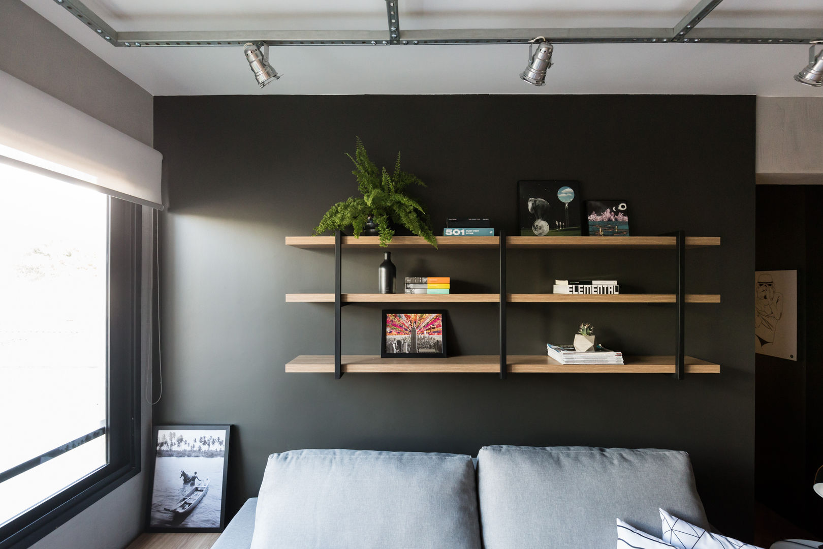 Apartamento Soho, K+S arquitetos associados K+S arquitetos associados 인더스트리얼 거실