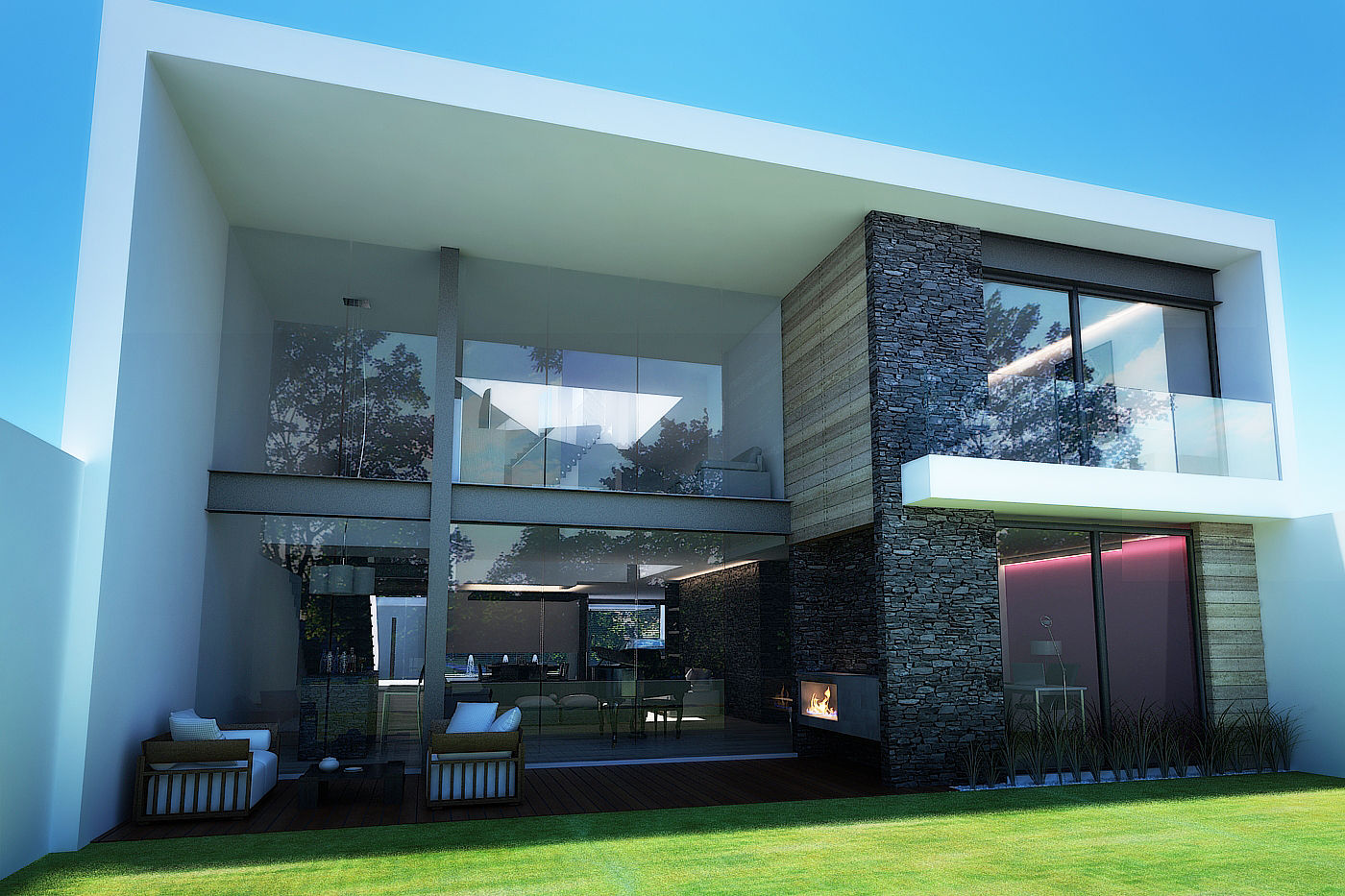 8. CASA F6, TARE arquitectos TARE arquitectos 모던스타일 주택